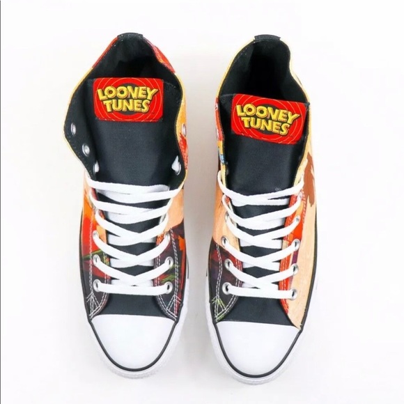 Converse Looney Tunes CTAS Hi Top Road Runner Shoe - Picture 6 of 8